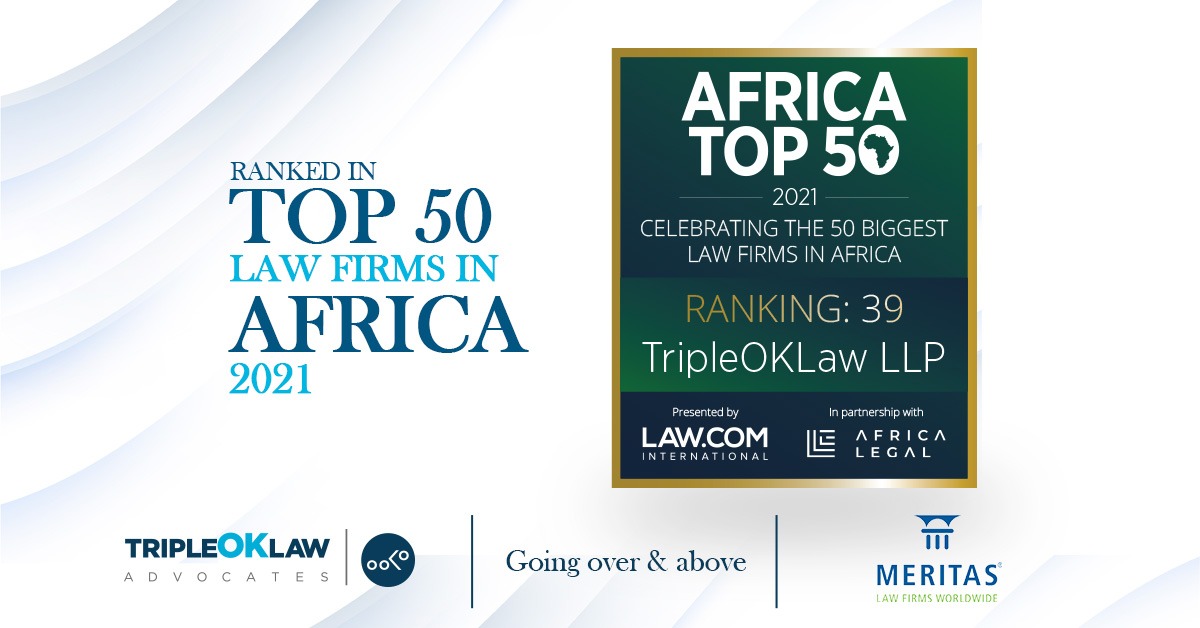 TripleOKLaw LLP in Africa Top 50 Top African Law Firms List TripleOKlaw
